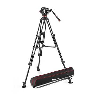 Manfrotto 504X  Alu Fast Twin Tripod | MVK504XTWINFA | Video stativ s hlavou 504X