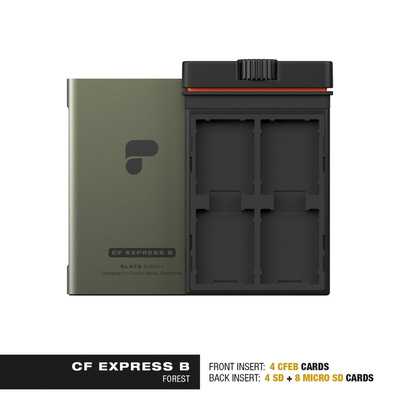 PolarPro  pouzdro na karty Slate Forest |  CFExpress B | SD | micro SD